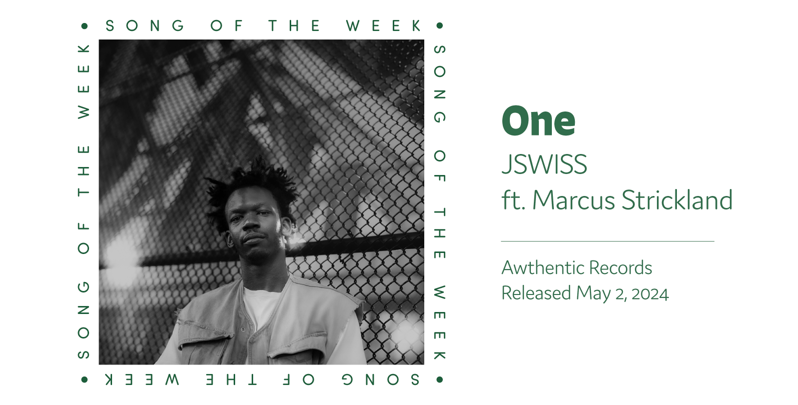 On “One,” JSWISS Models Self-Belief Over Cynicism